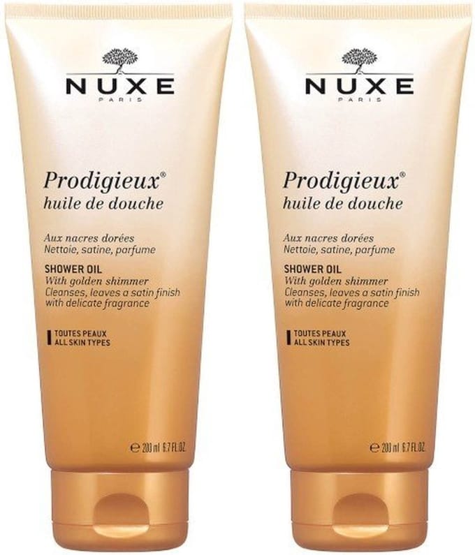 NUXE Prodigieux Huile de Douche Olie - 2 x 200 ml