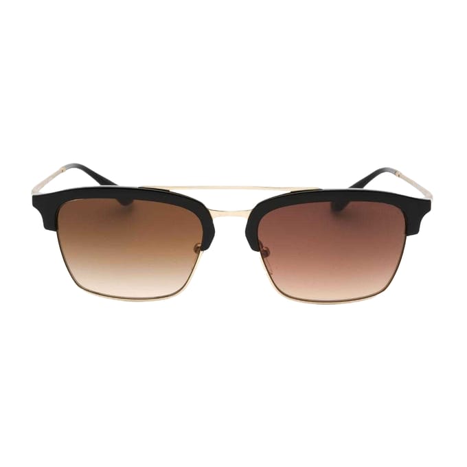 Emporio Armani Dames/Dames Matte Gradient Zonnebril (Licht goud/bruin)