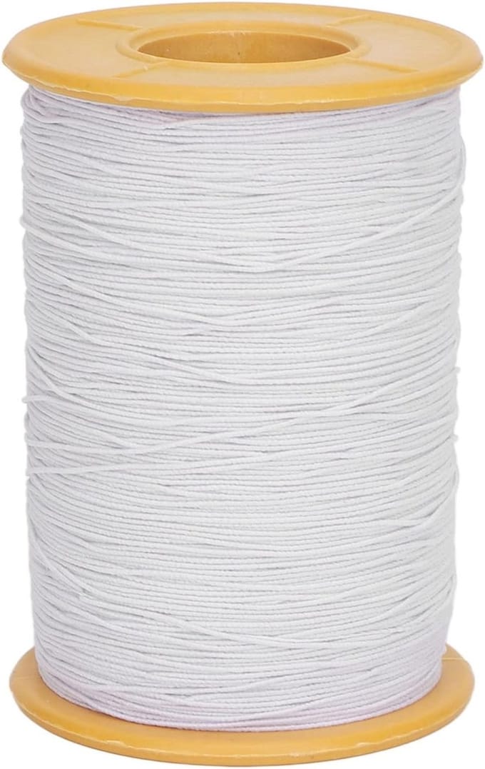 Elastisch Sieraadkoord van 0,5 mm Dikte voor DIY Kralenarmbanden, Hangers en Creatieve Projecten