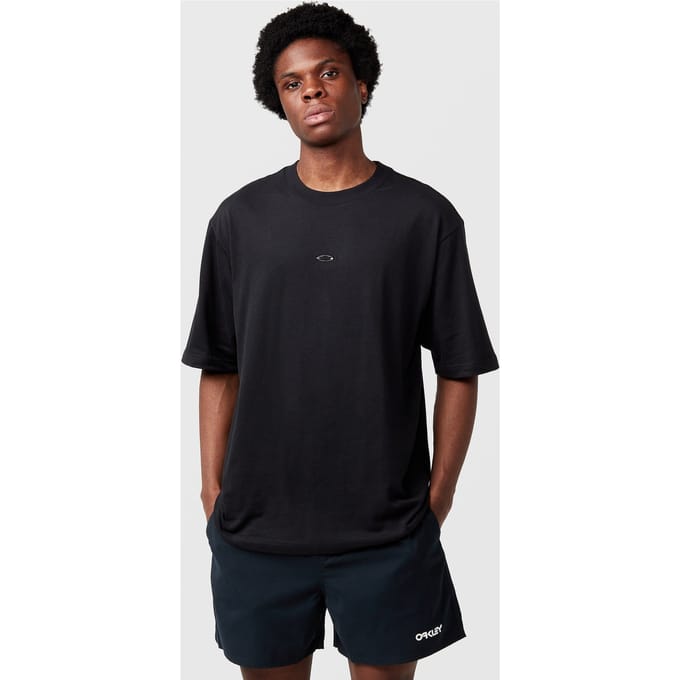 Oakley Apparel Metal Rise T-shirt Met Korte Mouwen Zwart M Man