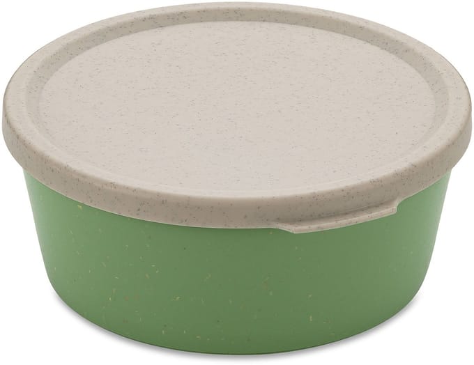 Kom met deksel, 0.89 L, Organic, Blad Groen - Koziol | Connect Bowl