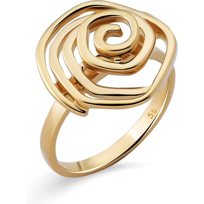 Orphelia ZR-7500/G/54 Dames Ring 925 Zilver - maat 54
