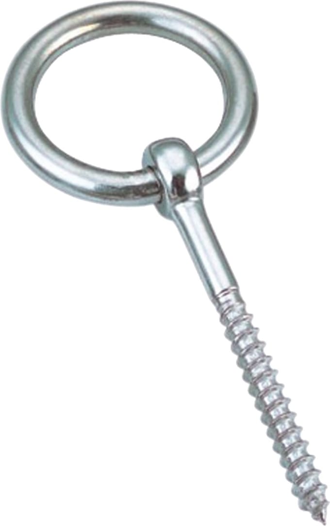 Seilflechter - Oogbout Met Ring - RVS A4 - Maat: M6 x 60