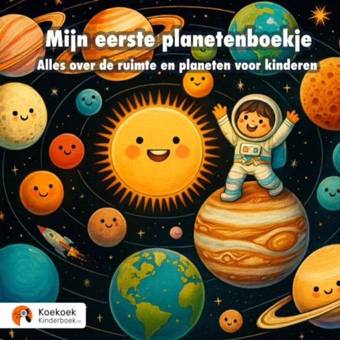 Mijn Eerste Planetenboekje - Koekoek Kinderboek