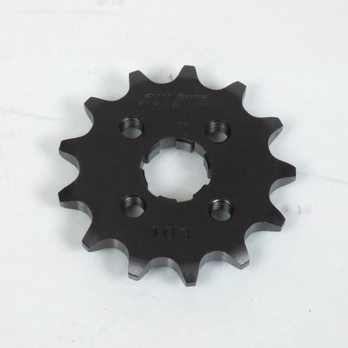 Pignon de sortie de boite Sunstar pour Mobylette Honda 90 C 2004 à 2005 13 dents / AVG Neuf