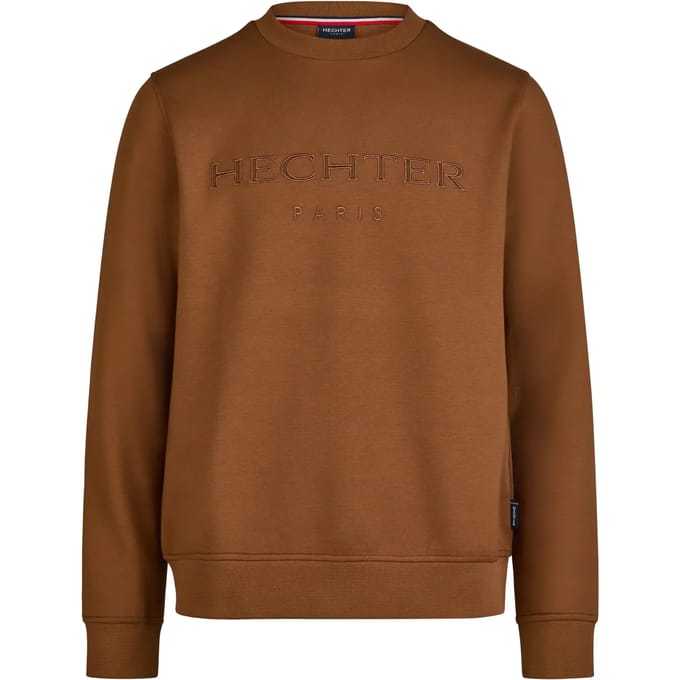 Zachte gemêleerde modal sweatshirt Hechter