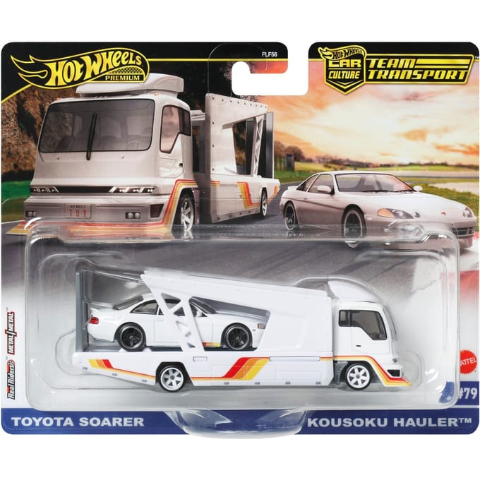 Hot Wheels Premium Team Transport Mix 2 Japan Double Decker Hauler