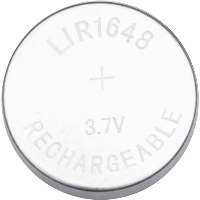 Akyga AKY1964 Oplaadbare knoopcel LIR 1648 Li-ion 80 mAh 3.7 V 1 stuk(s)