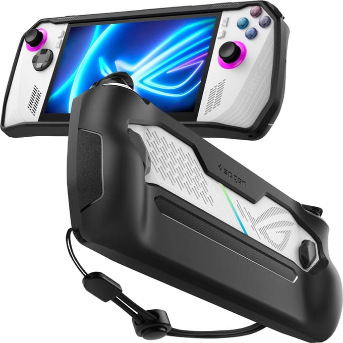 Spigen Rugged Armor - black - Asus ROG Ally 2023 - Miscellaneous Accessoires voor spelconsole - Asus Rog Ally
