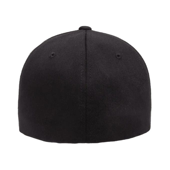 Flexfit Wollige gekamde muts (Bruin)