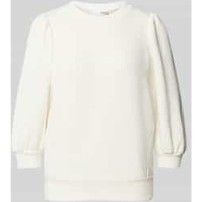 Sweatshirt met 3/4-mouwen