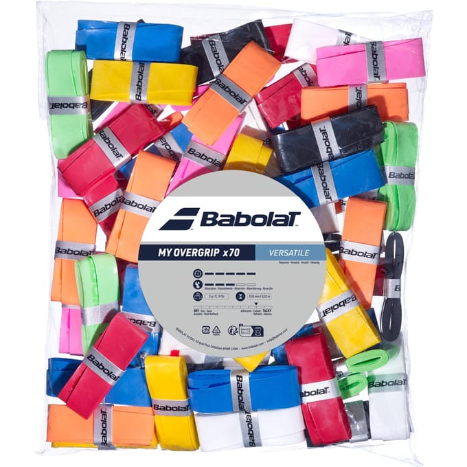 Babolat My Overgrip Refill Verpakking 70 Stuks-Veelkleurig
