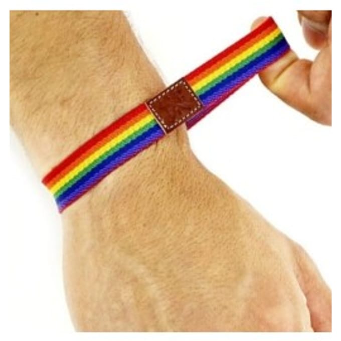 PRIDE | Pride - Boy Rubber Bracelet Luxury Pride