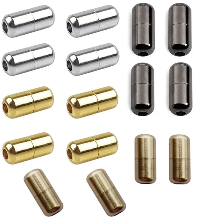 Allecto - Metalen Schoenveters Capsules - Elastische Veters - Snel