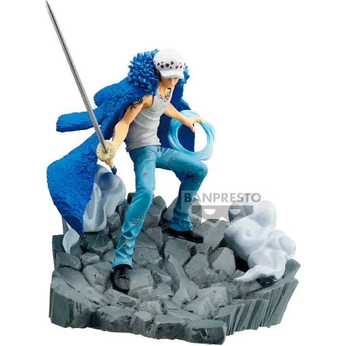 One Piece - Senkozekkei - Trafalgar D. Water Law Standbeeld 8cm