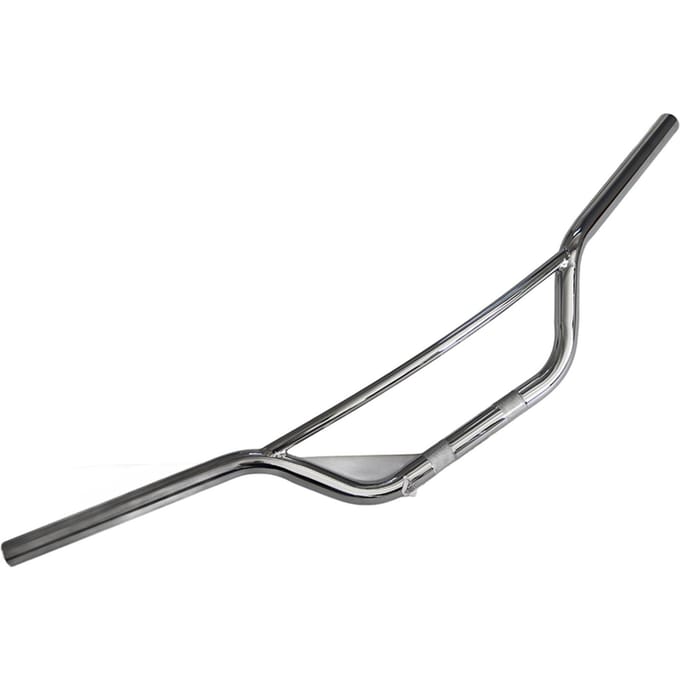 Modification Moto Universelle Guidon Rétro Drag Bar Pièce de Rechange 25mm 1in Argent gray