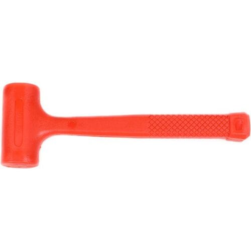Hofftech Terugslagvrije hamer - Ø 45 mm - 450 gram - rood - antisliphandgreep