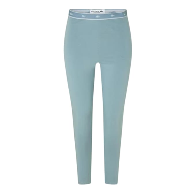 Lacoste Dames/Dames Elastische Slanke Legging met Krokodillenprint (Legering)