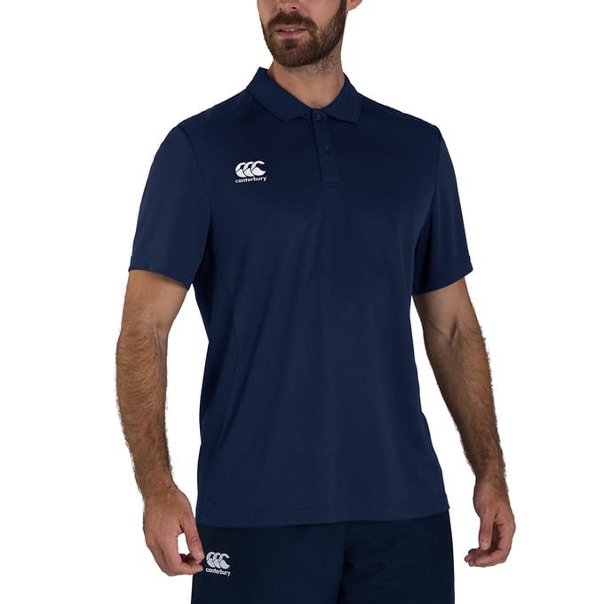 Canterbury Heren Club Dry Poloshirt (Marine)