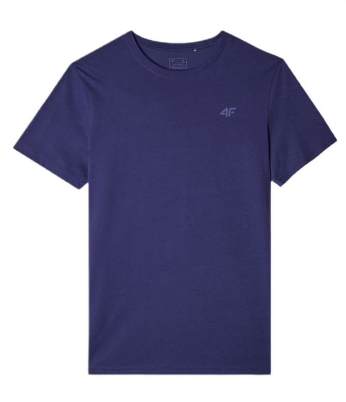 4F Heren T-shirt Regular Fit 100% Katoen Donkerblauw XXL
