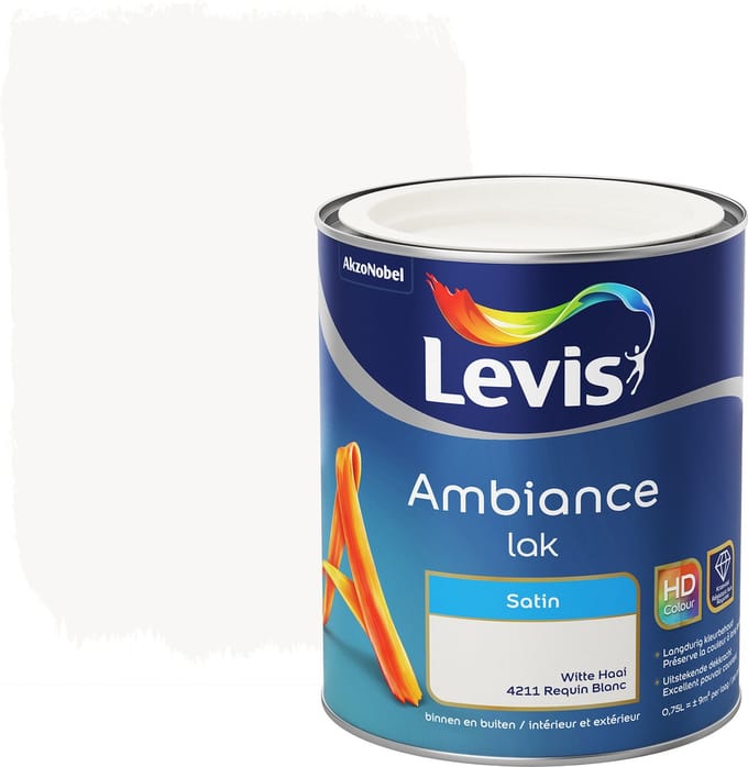 Levis - Ambiance Lak Satin - Witte Haai - 0,75 L