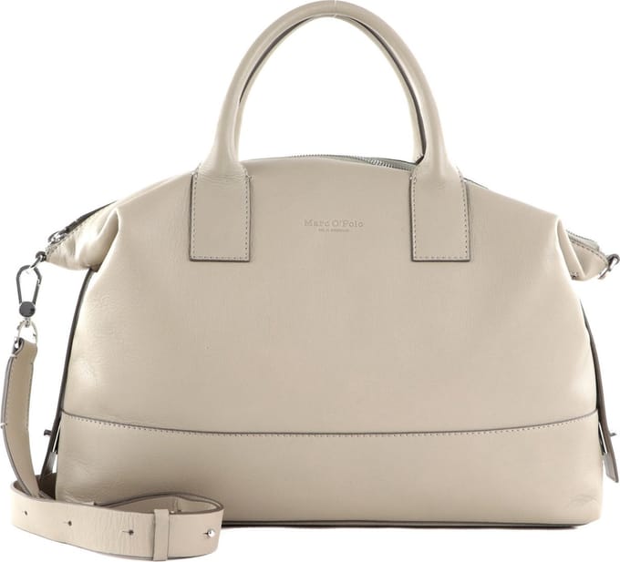 Marc O'Polo Schoudertas Selma Shopper Blushed Grey Beige