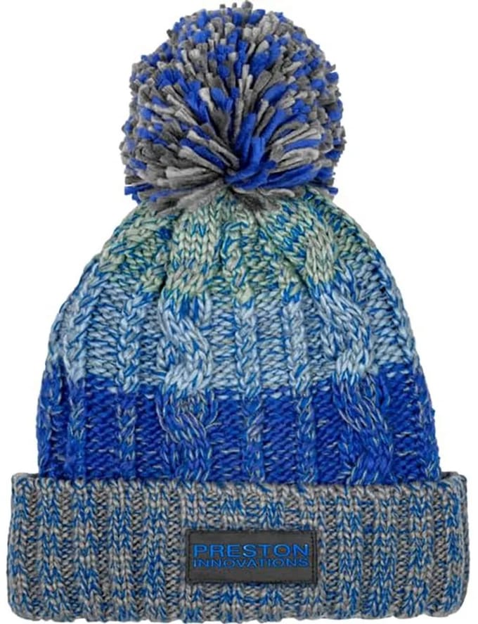 Preston Innovations Colour Block Bobble Hoed Blauw Man