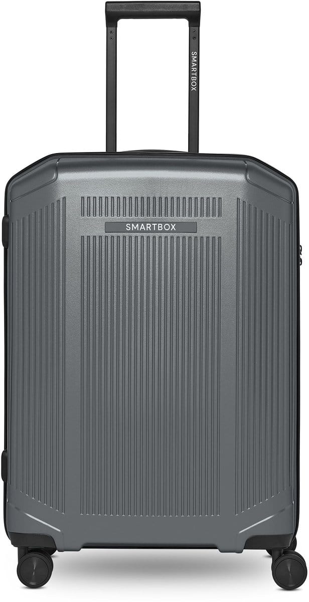 SMARTBOX Edition 02 The Medium Trolley Gunmetal Metallic Grijs 67cm
