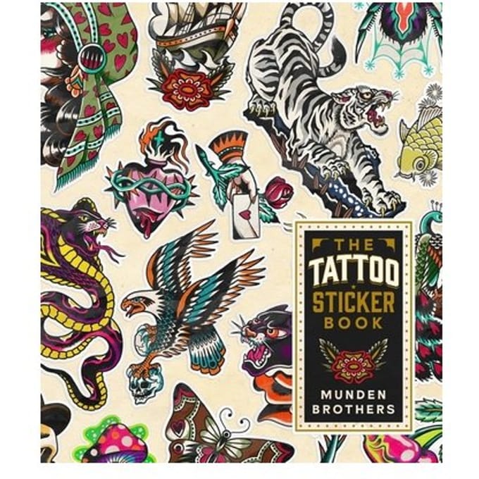 The Tattoo Sticker Book - Munden Brothers