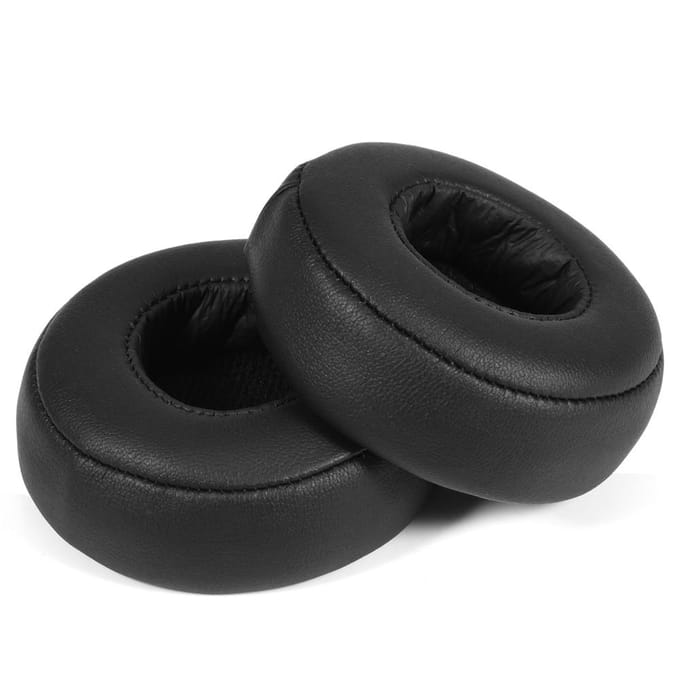 Vervangende Zachte Ademende Schuim Kussen Oorkussens voor BEATS MIXR Headsets Koptelefoons (Zwart) zwart