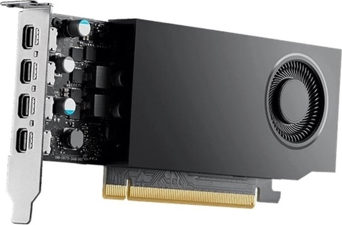 Dell RTX A1000 - 8GB GDDR6 RAM - Grafische kaarten