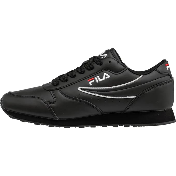Polyester Vetersneaker Met Contrasterende Details