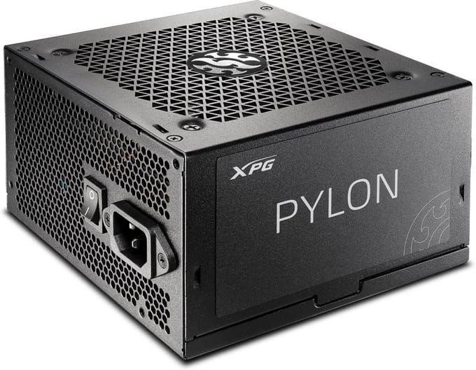 A-Data XPG PYLON Voeding - 650 Watt - 120 mm - ATX - 80 Plus 80 PLUS Bronze