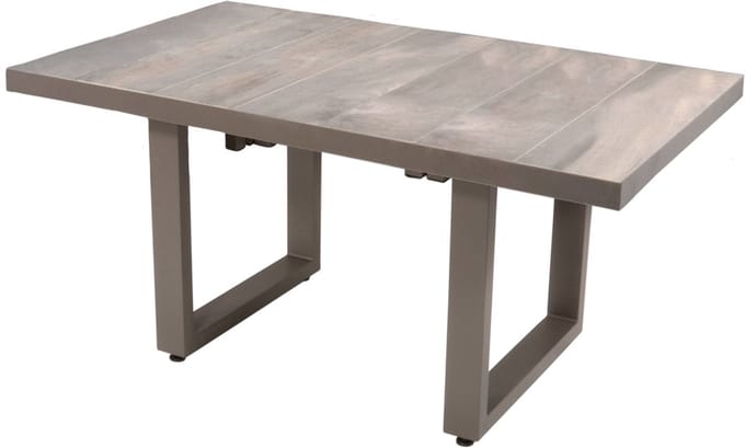 Les - Loungetafel hoog Prato Pardo 140x85 cm - bruin
