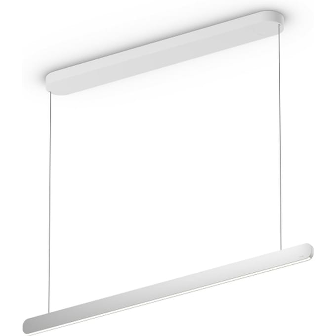 Occhio - Mito linear volo 100 Hanglamp - zilver mat - variabel - met Occhio Air - table/wide