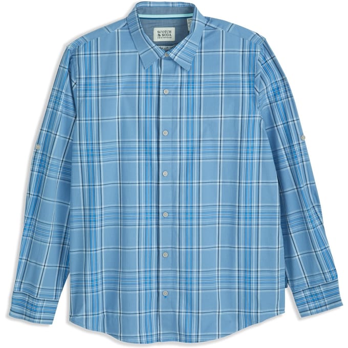 Scotch & Soda Yarn Dye Shirt Infinity Größe: S | Casual hemden Outlet | Herren