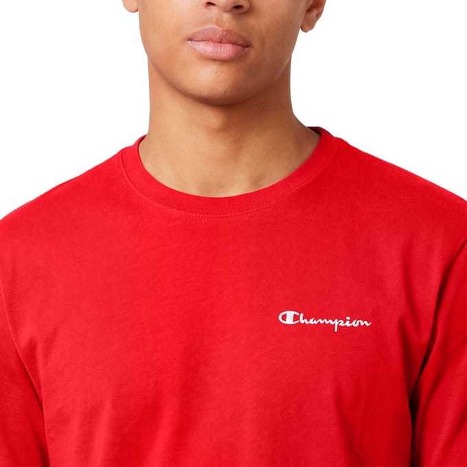 Champion T-shirt Heren SS Tee Rood - Maat 2XL