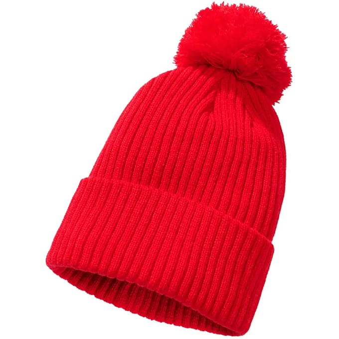 Brandit - Bobble Hat Pompom Beanie muts - Rood