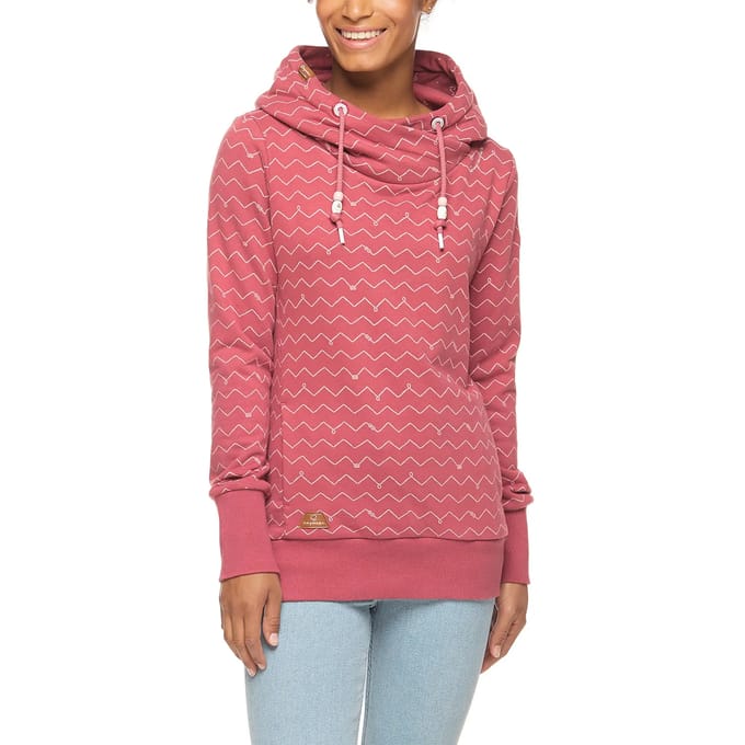 Dames Hoodie Ragwear Gripy Zig Zag