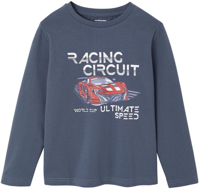 Vertbaudet Jongens-T-shirt met ludiek patroon