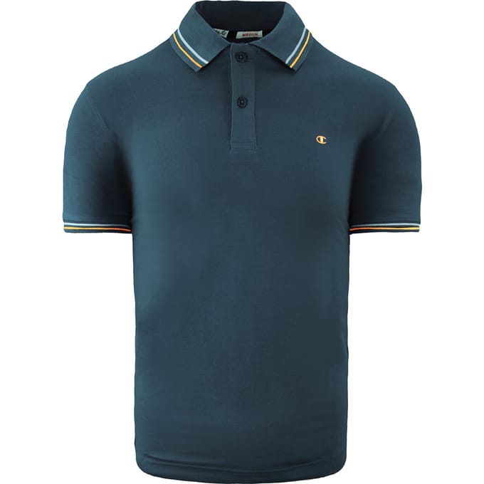 Champion Heritage Fit Heren Navy Poloshirt