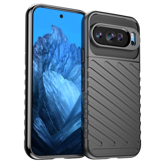 imoshion Hoesje - Geschikt voor Google Pixel 9 / 9 Pro - Thunder Backcover - Zwart