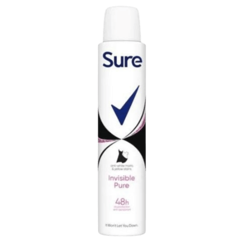Sure Women Invisible Pure Anti-Transpirant Deodorantspray - 200 ml