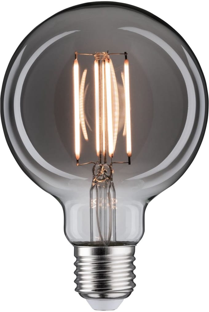 LED Vintage Globe 95 8 watt E27 Rookglas goudlicht dimbaar