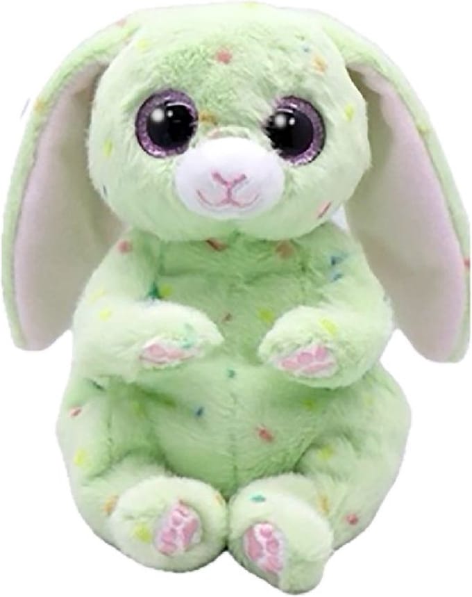 Ty Beanie Bellies Spring Bunny Fern 15cm.