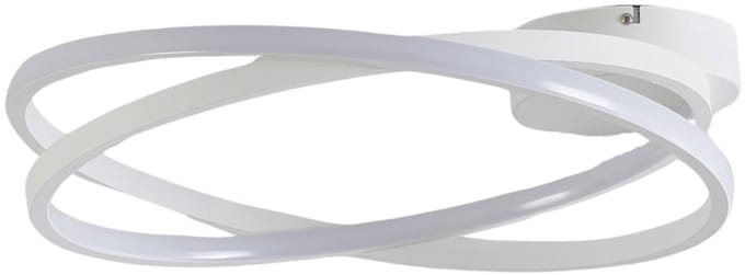 Kosilum - Unity - Plafondlamp - Wit - Aluminium, ijzer en PC