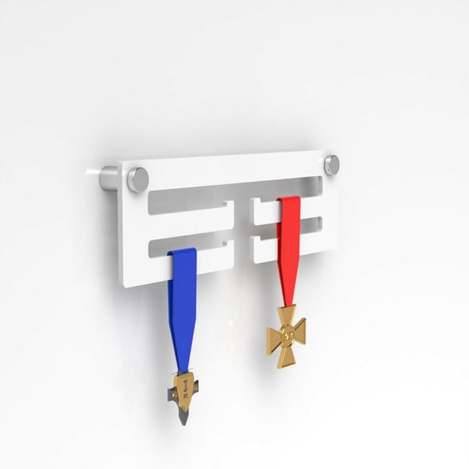 Gepersonaliseerde medaille display hanger Victory Wall Hanger Motiverende medaille display rek