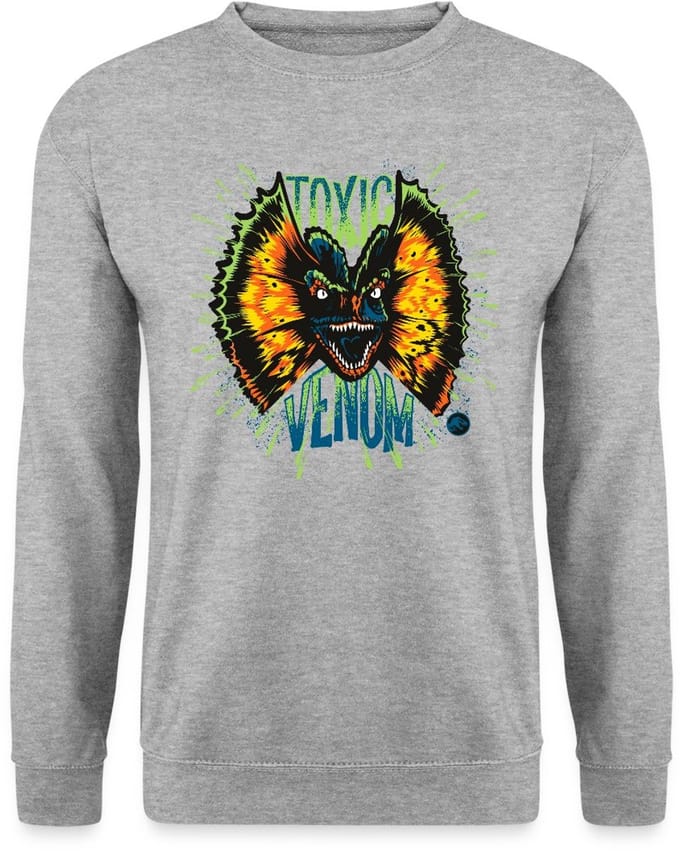 Jurassic World Dilophosaurus Toxic Sweater Heren