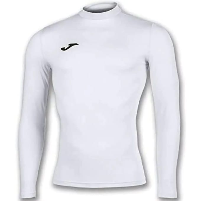 Joma Academy Shirt Opstaande Kraag Kinderen - Wit | Maat: 152-168