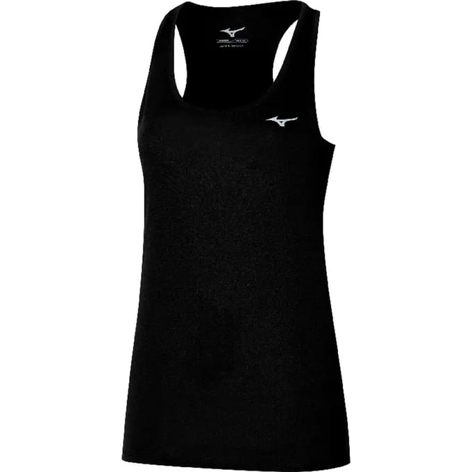 Mizuno Impulse Core Mouwloos T-shirt Zwart S Vrouw